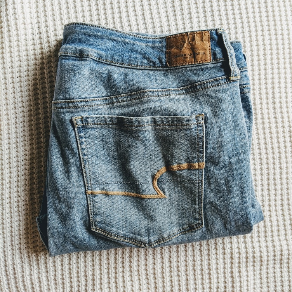 American Eagle Super Stretchy Skinny Jeggings 14